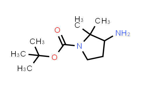 1492530-75-2 | tert-butyl 3-amino-2,2-dimethylpyrrolidine-1-carboxylate