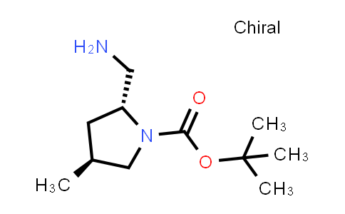 MC858015 | 2306253-13-2 | tert-butyl (2R,4S)-2-(aminomethyl)-4-methylpyrrolidine-1-carboxylate