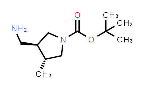 2165944-37-4 | tert-butyl (3S,4R)-3-(aminomethyl)-4-methylpyrrolidine-1-carboxylate
