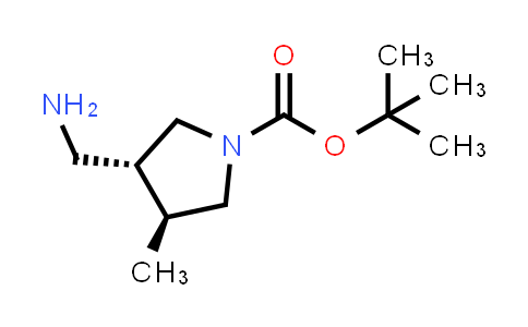 2126143-74-4 | tert-butyl (3R,4S)-3-(aminomethyl)-4-methylpyrrolidine-1-carboxylate