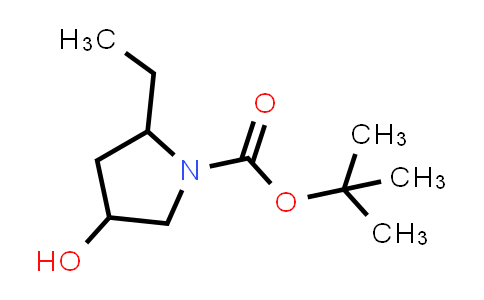 1824027-73-7 | tert-butyl 2-ethyl-4-hydroxy-pyrrolidine-1-carboxylate