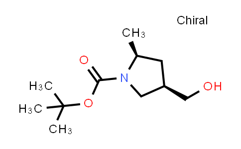 2306252-27-5 | tert-butyl (2S,4R)-4-(hydroxymethyl)-2-methyl-pyrrolidine-1-carboxylate