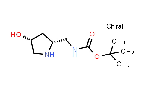 1314605-34-9 | tert-butyl N-{[(2R,4R)-4-hydroxypyrrolidin-2-yl]methyl}carbamate