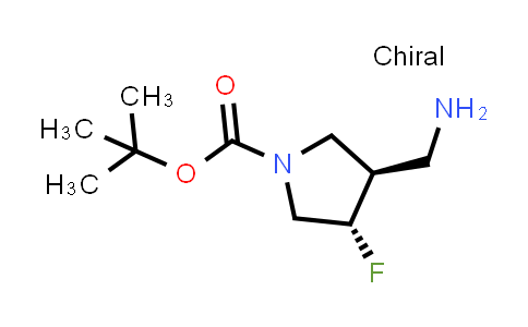 2165671-41-8 | tert-butyl (3R,4S)-3-(aminomethyl)-4-fluoropyrrolidine-1-carboxylate
