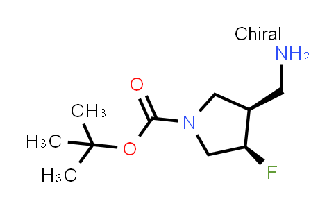 MC858071 | 2166198-59-8 | tert-butyl (3R,4R)-3-(aminomethyl)-4-fluoropyrrolidine-1-carboxylate