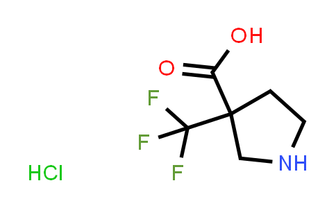 1235439-68-5 | 3-(trifluoromethyl)pyrrolidine-3-carboxylic acid hydrochloride