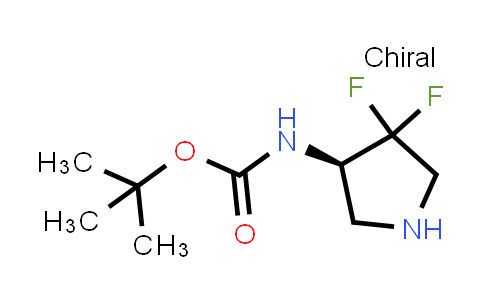 2165991-49-9 | tert-butyl N-[(3R)-4,4-difluoropyrrolidin-3-yl]carbamate