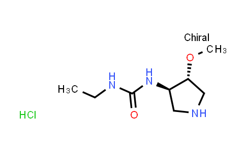 DY858093 | 1909287-63-3 | 1-ethyl-3-[(3R,4R)-4-methoxypyrrolidin-3-yl]urea;hydrochloride