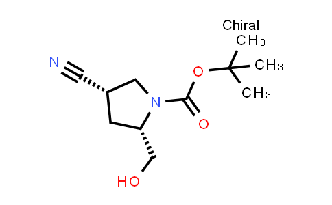 2061888-00-2 | tert-butyl (2S,4S)-4-cyano-2-(hydroxymethyl)pyrrolidine-1-carboxylate