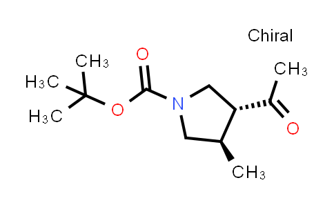 DY858109 | 1932420-18-2 | tert-butyl (3R,4R)-3-acetyl-4-methylpyrrolidine-1-carboxylate