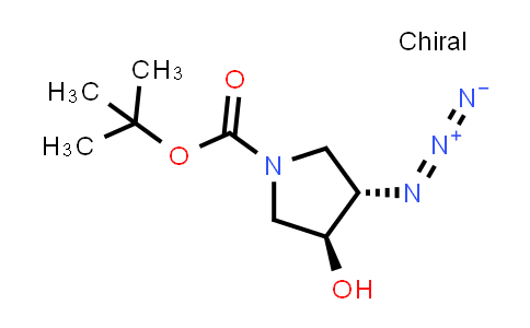 190792-84-8 | tert-butyl (3S,4S)-3-azido-4-hydroxy-pyrrolidine-1-carboxylate