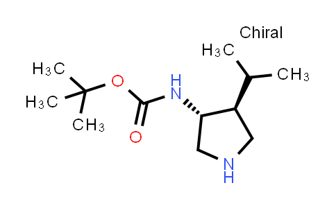 MC858118 | 2306255-25-2 | tert-butyl N-[(3R,4S)-4-isopropylpyrrolidin-3-yl]carbamate
