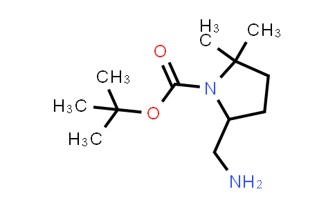 1416013-04-1 | tert-butyl 5-(aminomethyl)-2,2-dimethylpyrrolidine-1-carboxylate