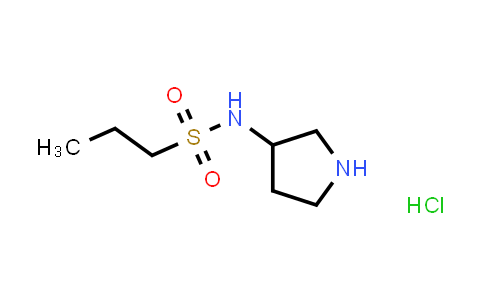 MC858125 | 1251923-96-2 | N-(pyrrolidin-3-yl)propane-1-sulfonamide hydrochloride
