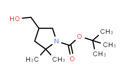 2374131-18-5 | tert-butyl 4-(hydroxymethyl)-2,2-dimethylpyrrolidine-1-carboxylate
