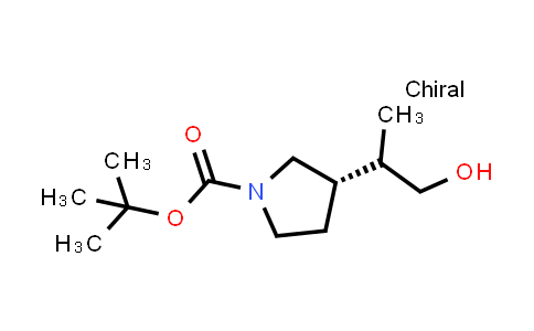 MC858135 | 2306259-25-4 | tert-butyl (3S)-3-(2-hydroxy-1-methyl-ethyl)pyrrolidine-1-carboxylate