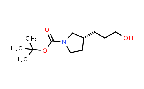1222140-25-1 | tert-butyl (3R)-3-(3-hydroxypropyl)pyrrolidine-1-carboxylate