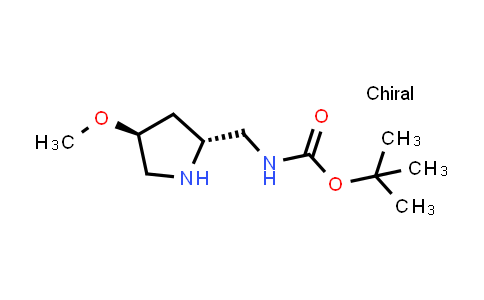 MC858149 | 2641560-67-8 | tert-butyl N-[[trans-4-methoxypyrrolidin-2-yl]methyl]carbamate