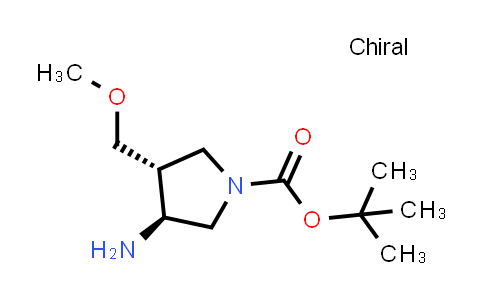 2558179-05-6 | tert-butyl trans-3-amino-4-(methoxymethyl)pyrrolidine-1-carboxylate
