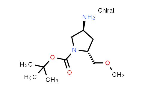 MC858152 | 1932561-50-6 | tert-butyl (2R,4S)-4-amino-2-(methoxymethyl)pyrrolidine-1-carboxylate