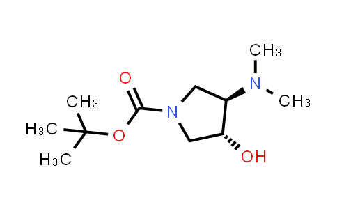 1033718-78-3 | tert-butyl (3R,4R)-3-(dimethylamino)-4-hydroxypyrrolidine-1-carboxylate