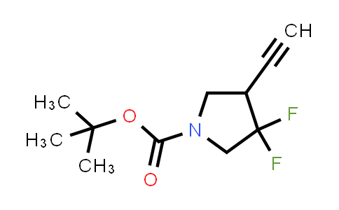 2169140-27-4 | tert-butyl 4-ethynyl-3,3-difluoropyrrolidine-1-carboxylate