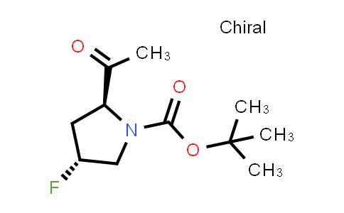 2348315-76-2 | tert-butyl (2S,4R)-2-acetyl-4-fluoro-pyrrolidine-1-carboxylate