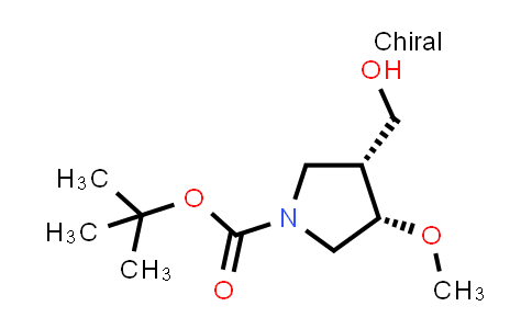 2810823-55-1 | tert-butyl cis-3-(hydroxymethyl)-4-methoxy-pyrrolidine-1-carboxylate