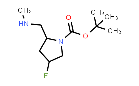 1936537-09-5 | tert-butyl 4-fluoro-2-[(methylamino)methyl]pyrrolidine-1-carboxylate