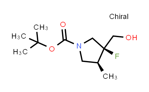 1877308-01-4 | tert-butyl (3S,4S)-3-fluoro-3-(hydroxymethyl)-4-methylpyrrolidine-1-carboxylate