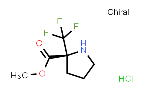 1923203-84-2 | methyl (2S)-2-(trifluoromethyl)pyrrolidine-2-carboxylate;hydrochloride