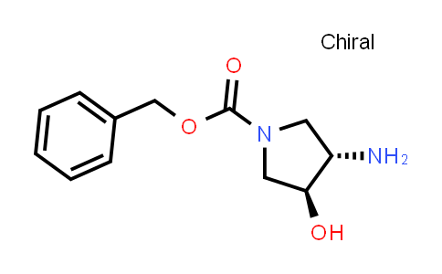 708273-49-8 | benzyl (3S,4S)-3-amino-4-hydroxypyrrolidine-1-carboxylate