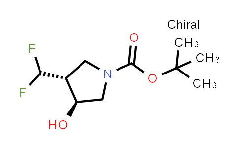 MC858201 | 2368911-11-7 | tert-butyl trans-3-(difluoromethyl)-4-hydroxy-pyrrolidine-1-carboxylate