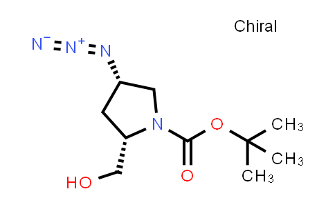 418793-92-7 | tert-butyl (2S,4S)-4-azido-2-(hydroxymethyl)pyrrolidine-1-carboxylate