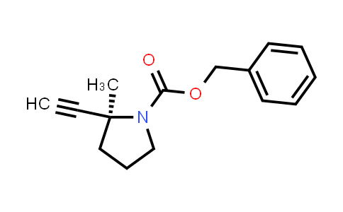 MC858229 | 2165625-15-8 | benzyl (2S)-2-ethynyl-2-methylpyrrolidine-1-carboxylate