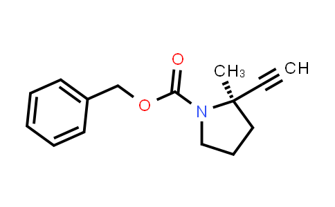 1446261-69-3 | benzyl (2R)-2-ethynyl-2-methylpyrrolidine-1-carboxylate