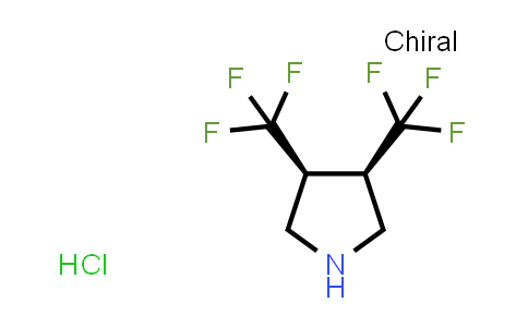 MC858235 | 1499198-79-6 | cis-3,4-bis(trifluoromethyl)pyrrolidine;hydrochloride