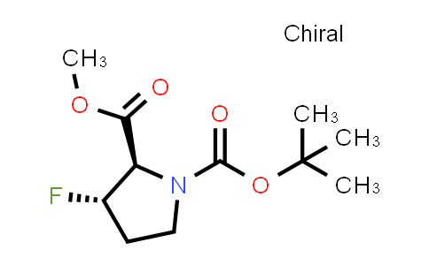 926910-53-4 | O1-tert-butyl O2-methyl (2R,3S)-3-fluoropyrrolidine-1,2-dicarboxylate