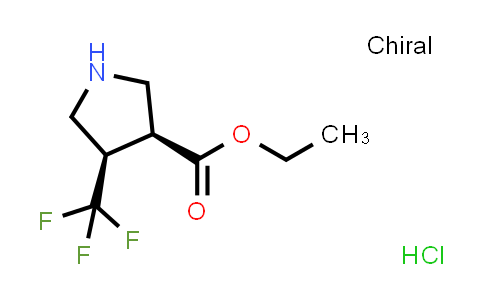 2306254-67-9 | ethyl cis-4-(trifluoromethyl)pyrrolidine-3-carboxylate;hydrochloride