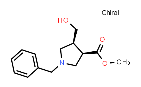 MC858283 | 2306249-77-2 | methyl (3R,4S)-1-benzyl-4-(hydroxymethyl)pyrrolidine-3-carboxylate