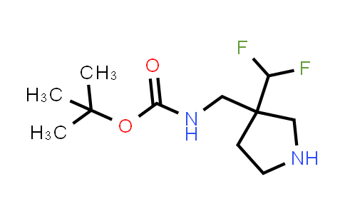 1909316-46-6 | tert-butyl N-{[3-(difluoromethyl)pyrrolidin-3-yl]methyl}carbamate