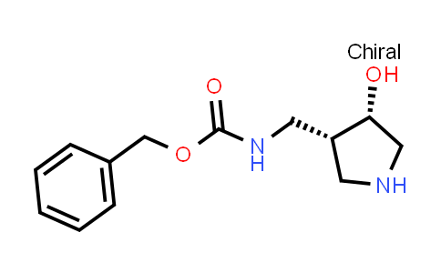 872716-81-9 | benzyl N-[[(3R,4S)-4-hydroxypyrrolidin-3-yl]methyl]carbamate