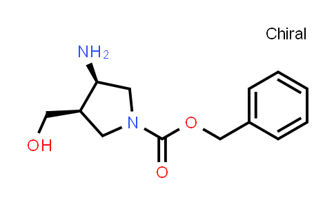 255823-06-4 | benzyl (3R,4R)-3-amino-4-(hydroxymethyl)pyrrolidine-1-carboxylate