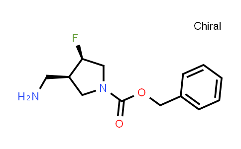 2165544-62-5 | benzyl (3R,4R)-3-(aminomethyl)-4-fluoropyrrolidine-1-carboxylate