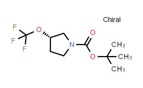 2381209-65-8 | tert-butyl (3S)-3-(trifluoromethoxy)pyrrolidine-1-carboxylate