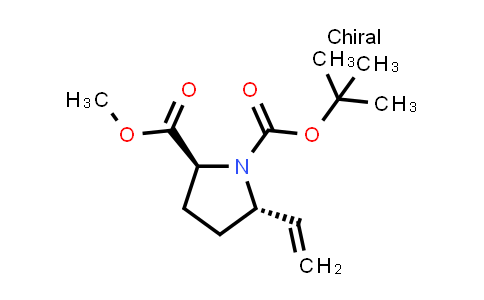 MC858321 | 328974-72-7 | O1-tert-butyl O2-methyl (2S,5S)-5-vinylpyrrolidine-1,2-dicarboxylate
