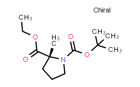 CAS No. 619307-07-2, O1-tert-butyl O2-ethyl (2R)-2-methylpyrrolidine-1,2-dicarboxylate