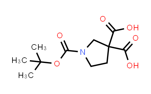 CAS No. 1432679-01-0, 1-tert-butoxycarbonylpyrrolidine-3,3-dicarboxylic acid