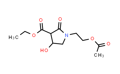 1184916-53-7 | ethyl 1-[2-(acetyloxy)ethyl]-4-hydroxy-2-oxopyrrolidine-3-carboxylate