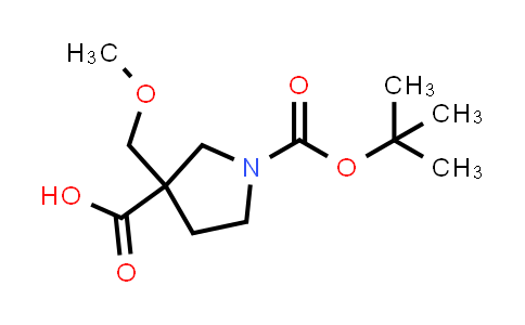DY858356 | 1161428-99-4 | 1-[(tert-butoxy)carbonyl]-3-(methoxymethyl)pyrrolidine-3-carboxylic acid